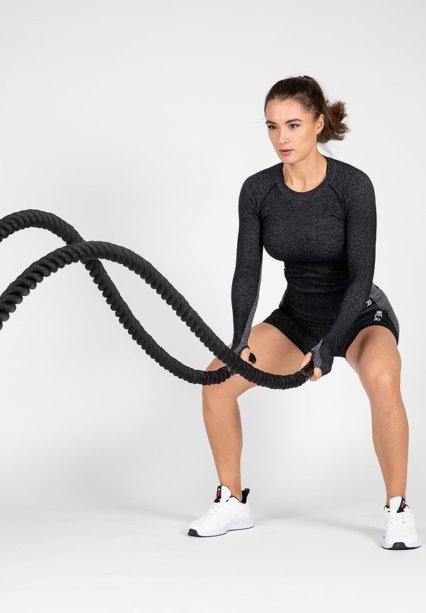 Gorilla Wear Selah Seamless Long Sleeve- Black