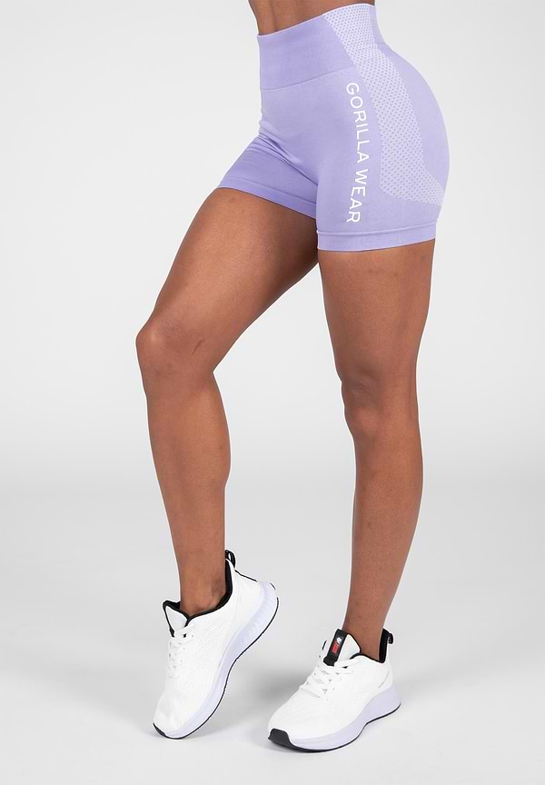 gorilla wear Selah Seamless Shorts - Lilac