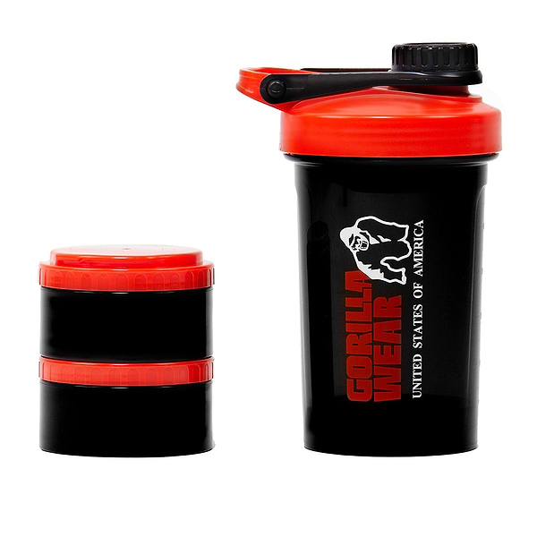 Gorilla Wear Shaker 2 GO - Black/Red