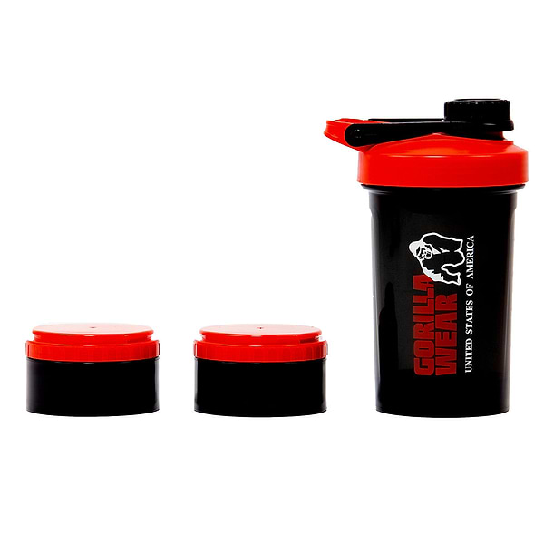 Gorilla Wear Shaker 2 GO - Black/Red