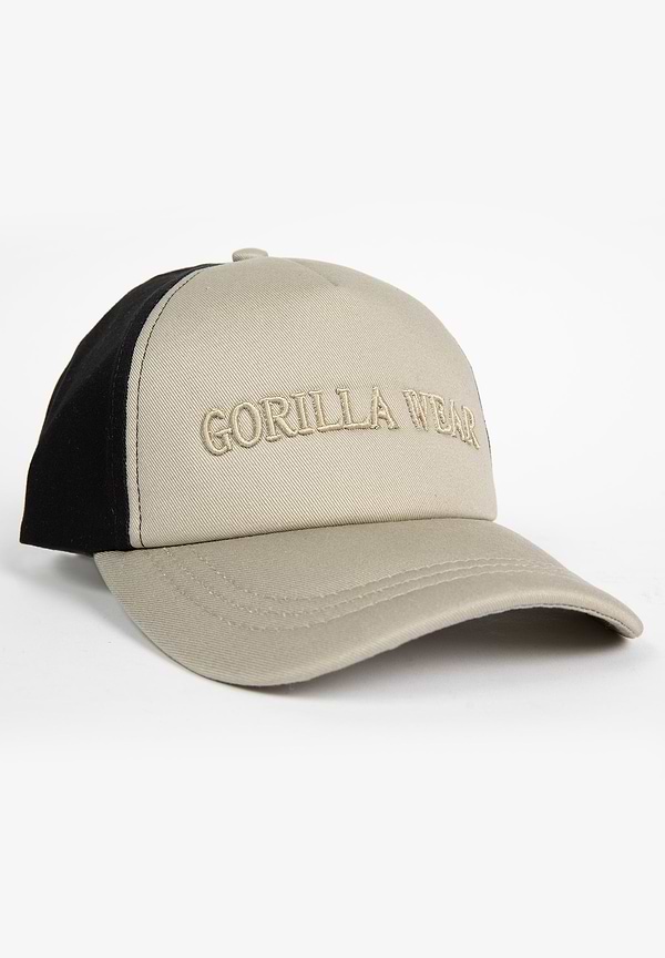 Gorilla Wear Sharon Ponytail Cap - Beige/Black