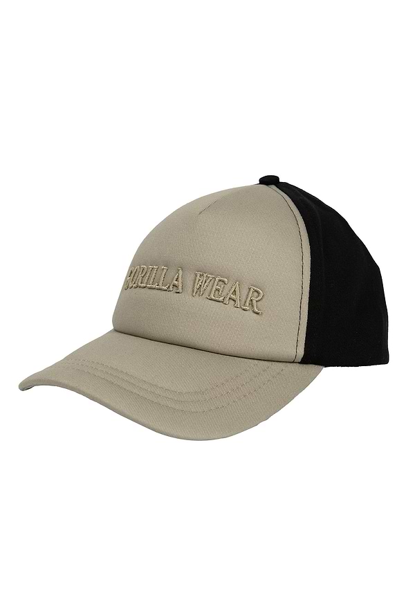 gorilla wear Sharon Ponytail Cap - Beige/Black