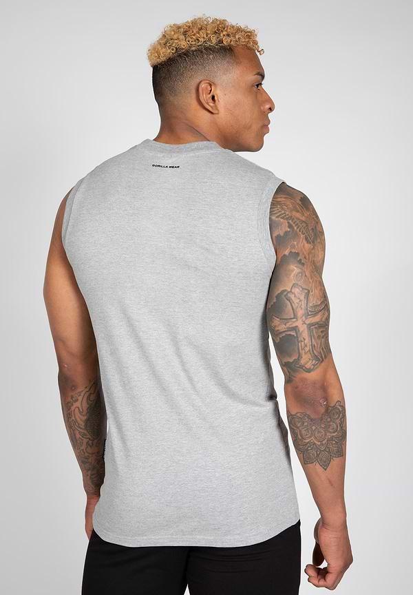 Gorilla Wear Sorrento Sleeveless T-Shirt - Gray