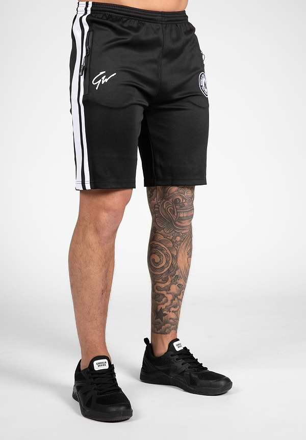 Gorilla Wear Stratford Track Shorts - Black