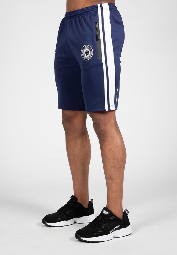 gorilla wear Stratford Track Shorts - Navy