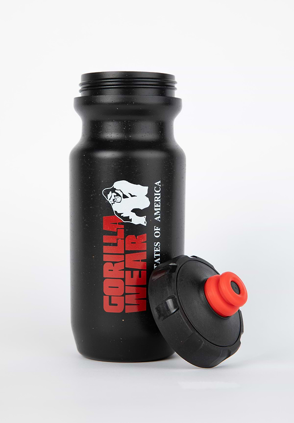 Gorilla Wear Sustainable Grip Bottle - Black
