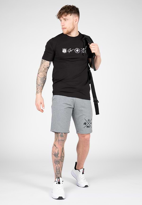 Gorilla Wear Swanton T- Shirt - Black