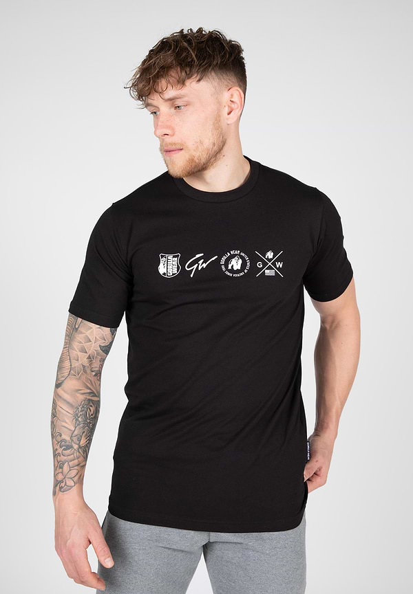 gorilla wear Swanton T- Shirt - Black