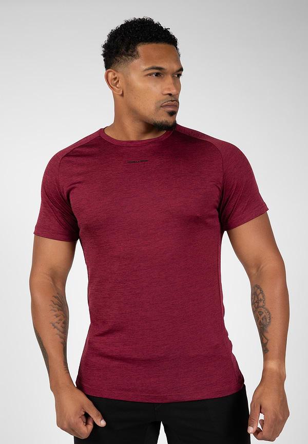 gorilla wear Taos T-shirt - Burgundy Red