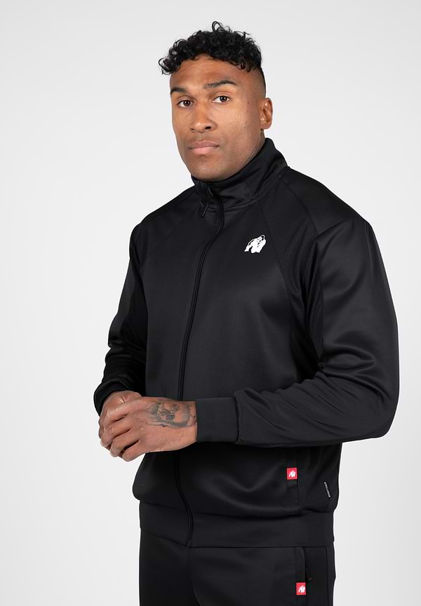 gorilla wear TENNESSEE TRACK JACKET-Black