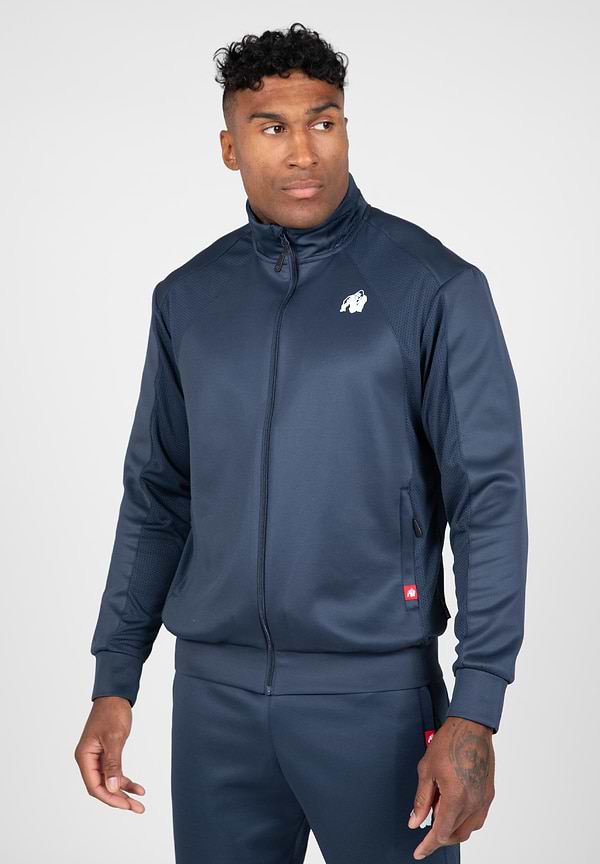 gorilla wear Tennessee Track Jacket-Navy
