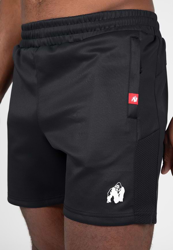 Gorilla Wear Tennessee Track Shorts-Black