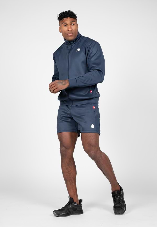 Gorilla Wear Tennessee Track Shorts-Navy