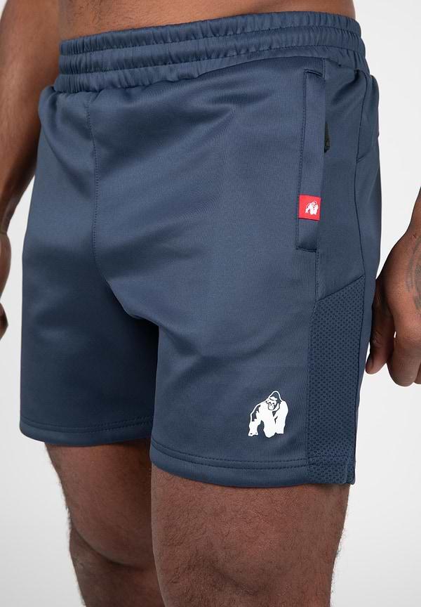 Gorilla Wear Tennessee Track Shorts-Navy