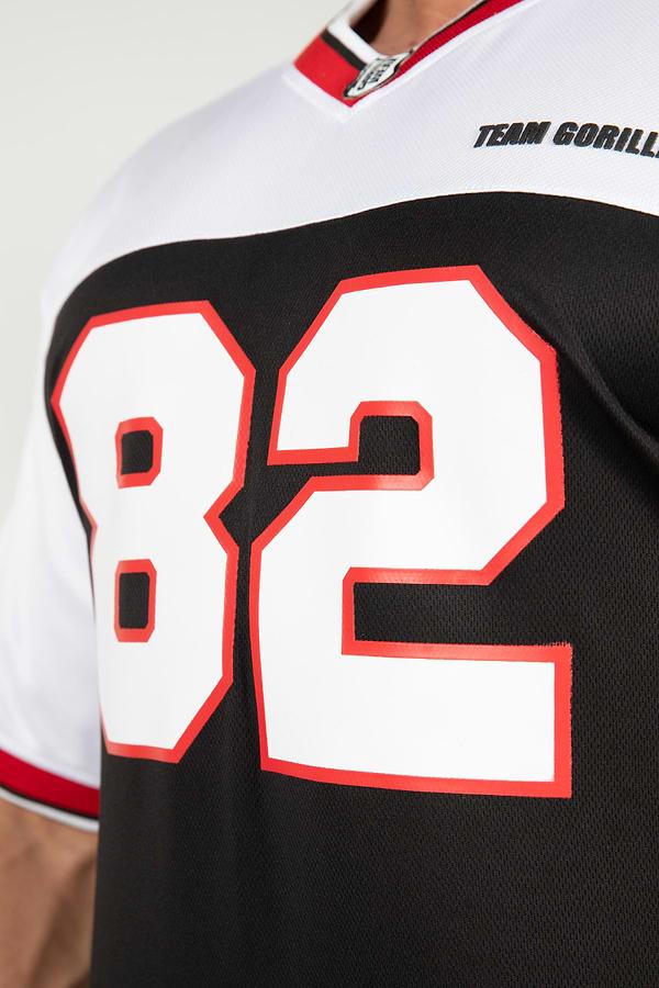 Gorilla Wear Trenton Football Jersey - Black/White