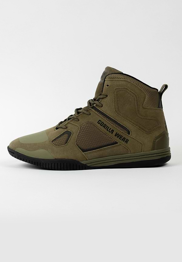 Gorilla Wear Troy High Tops - Army Green