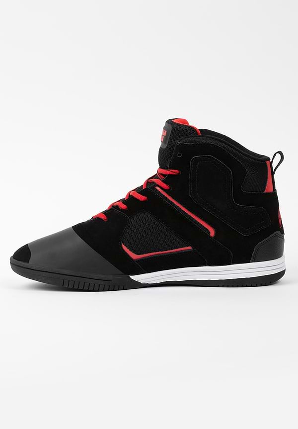 Gorilla Wear Troy High Tops - Black/Red