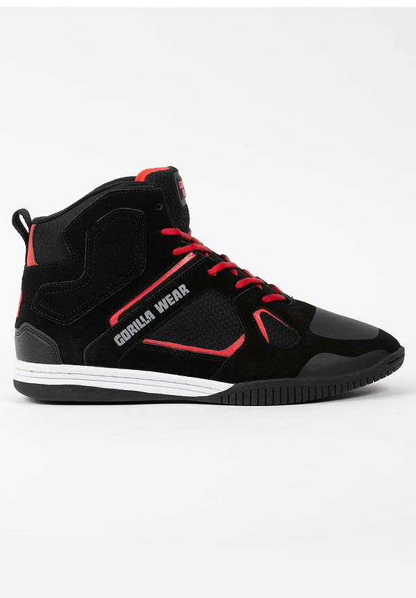 gorilla wear Troy High Tops - Black/Red