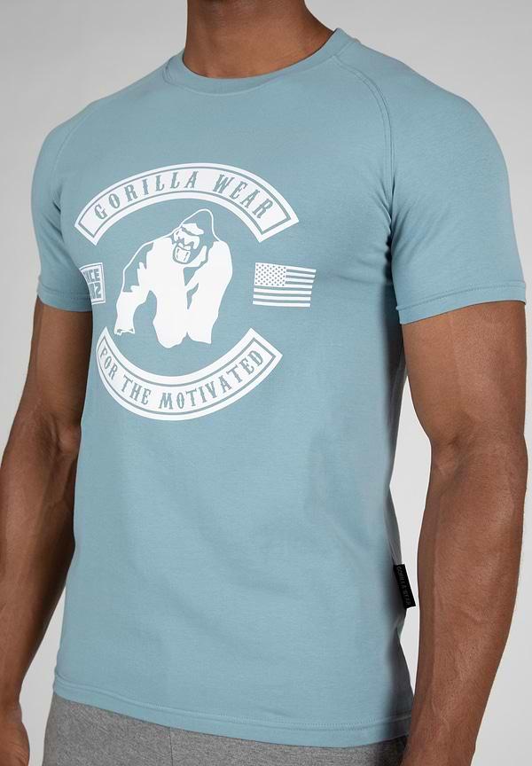 Gorilla Wear Tulsa T-Shirt - Blue