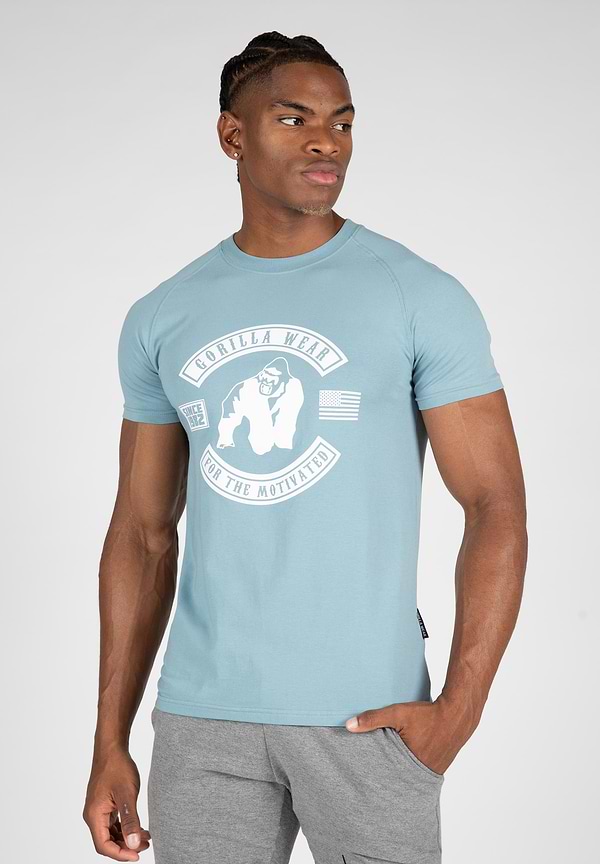 gorilla wear Tulsa T-Shirt - Blue