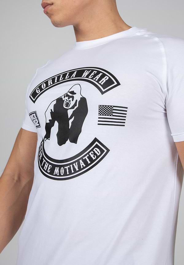 Gorilla Wear Tulsa T-Shirt - White