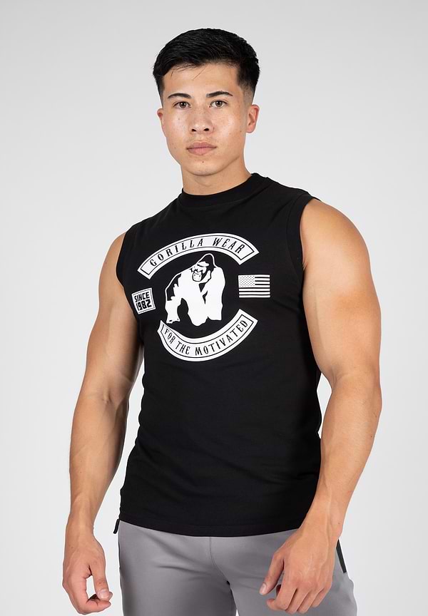 gorilla wear Tulsa Tank Top - Black