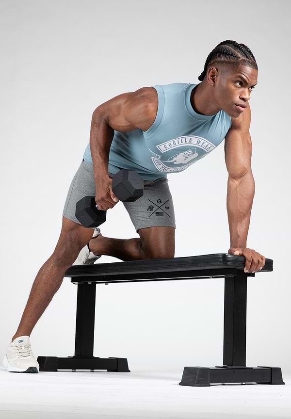 Gorilla Wear Tulsa Tank Top - Blue