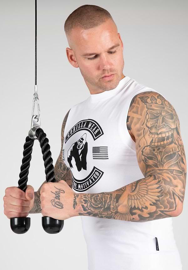 Gorilla Wear Tulsa Tank Top - White