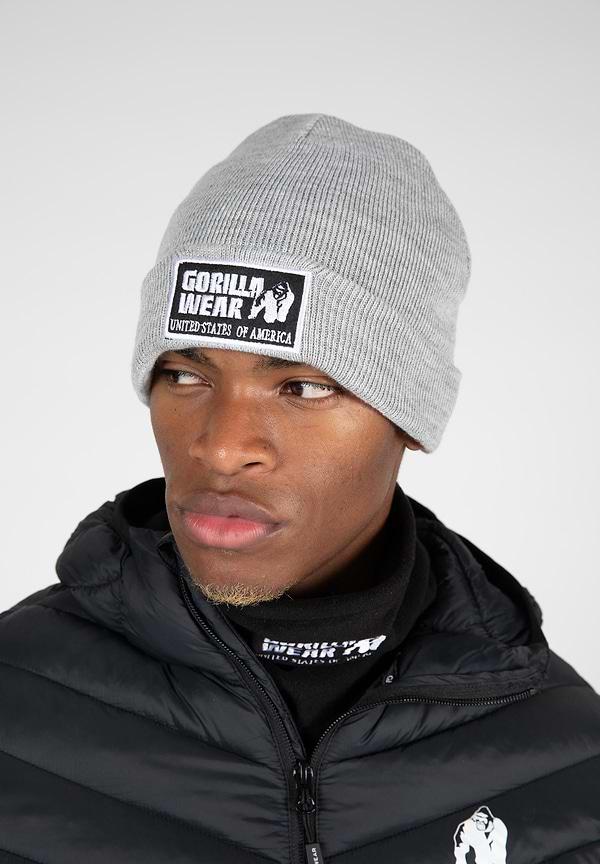 Gorilla Wear Vermont Beanie - Gray Melange - Unisex