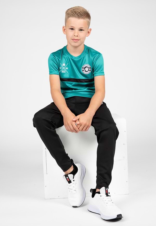 Gorilla Wear Vernon Kids T-shirt - Teal Green