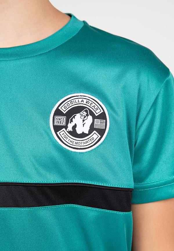 Gorilla Wear Vernon Kids T-shirt - Teal Green