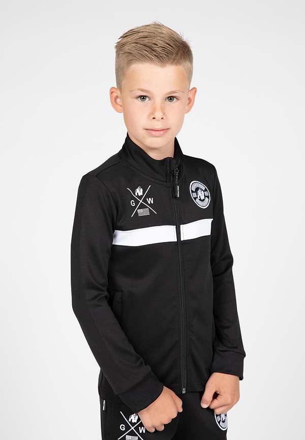 gorilla wear Vernon Kids Track Jacket - Black
