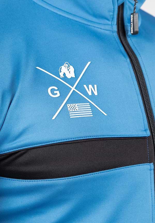 Gorilla Wear Vernon Track Jacket - Blue