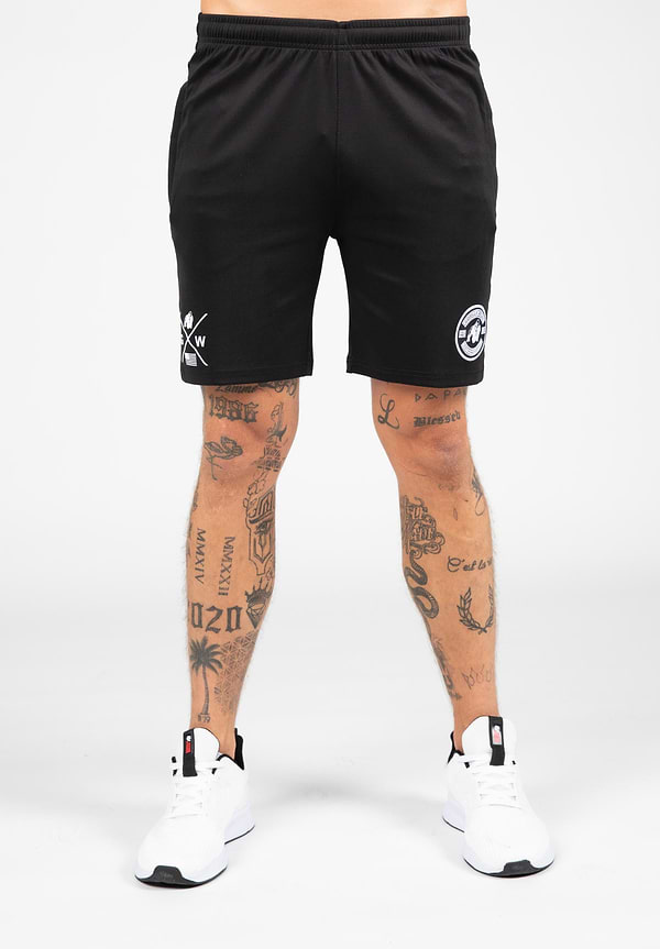 Gorilla Wear Vernon Track Shorts - Black