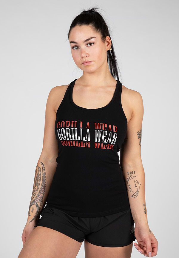 gorilla wear Verona Tank Top - Black