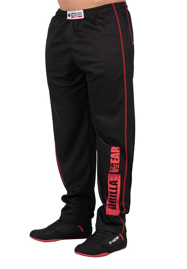 gorilla wear Wallace Mesh Pants - Black/Red