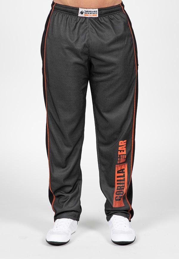 Gorilla Wear Wallace Mesh Pants - Gray/Orange