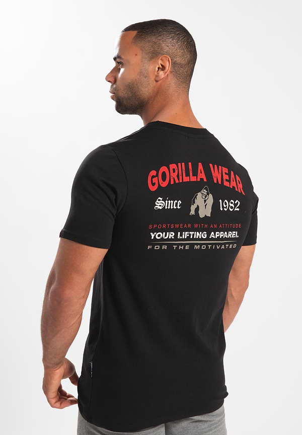 gorilla wear Warren T-Shirt - Black