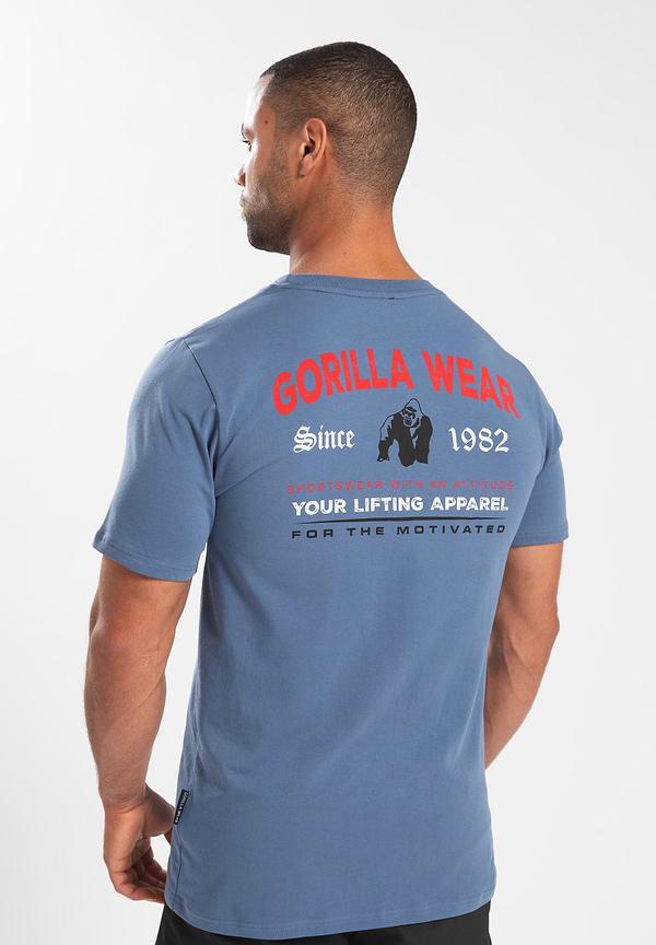 gorilla wear Warren T-Shirt - Cornet Blue