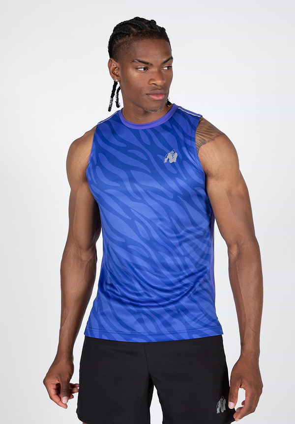 gorilla wear Washington Tank Top - Blue