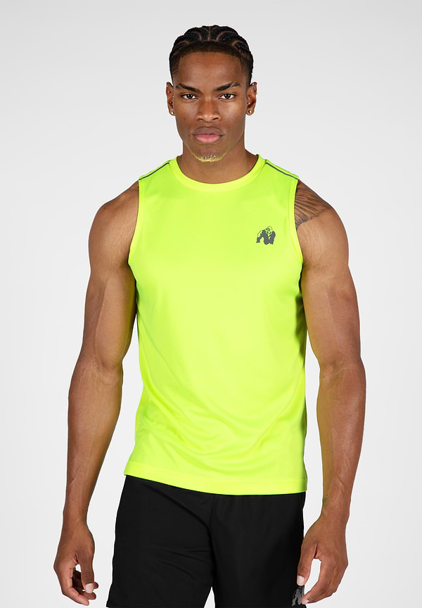 gorilla wear Washington Tank Top - Neon Yellow