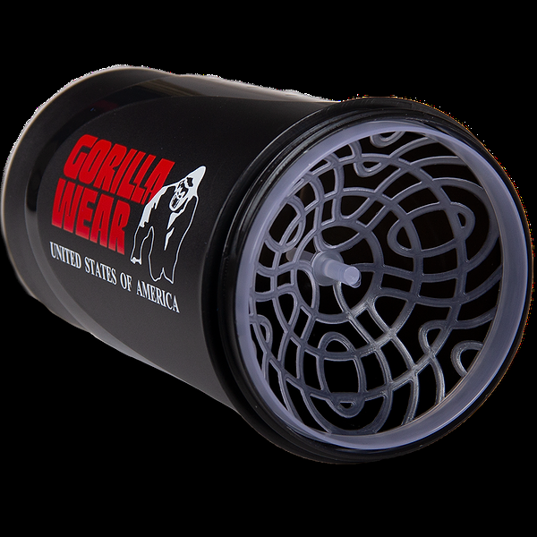 Gorilla Wear Gorilla Wear Wave Shaker 20.3 Oz - Black/Red