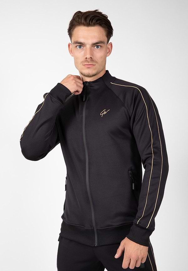 gorilla wear Wenden Track Jacket - Black/Gold