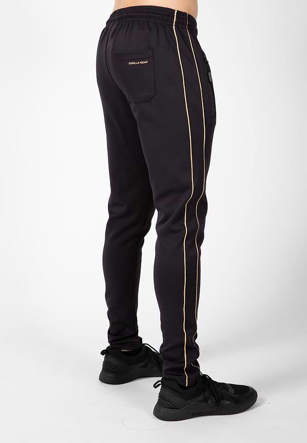 Gorilla Wear Wenden Track Pants - Black/Gold