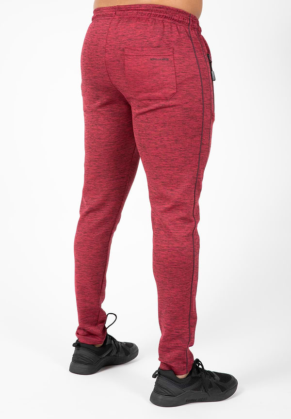Gorilla Wear Wenden Track Pants - Burgundy Red