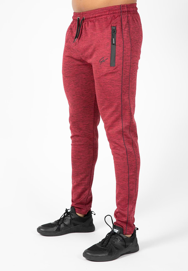 gorilla wear Wenden Track Pants - Burgundy Red