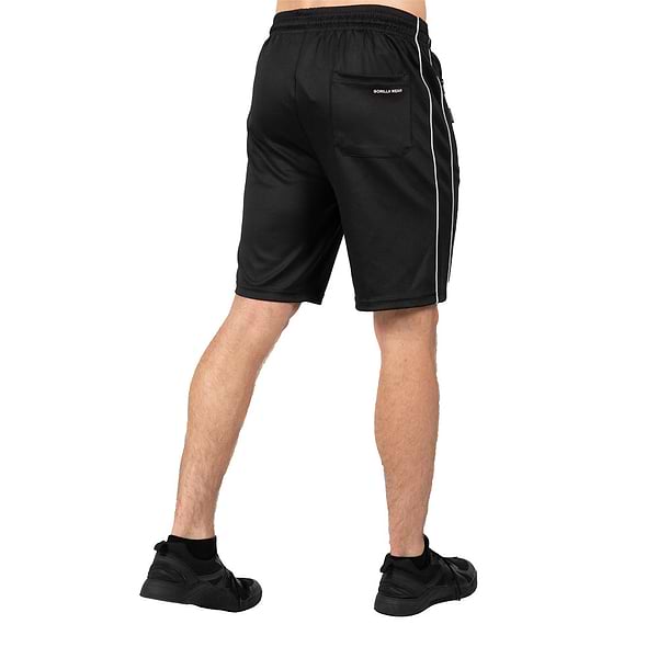 Gorilla Wear Wenden Track Shorts - Black/White