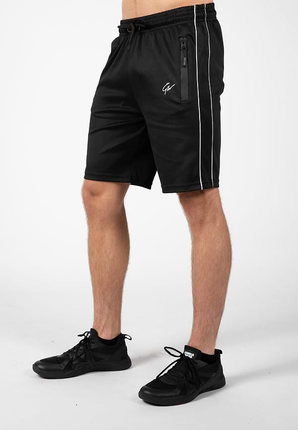gorilla wear Wenden Track Shorts - Black/White