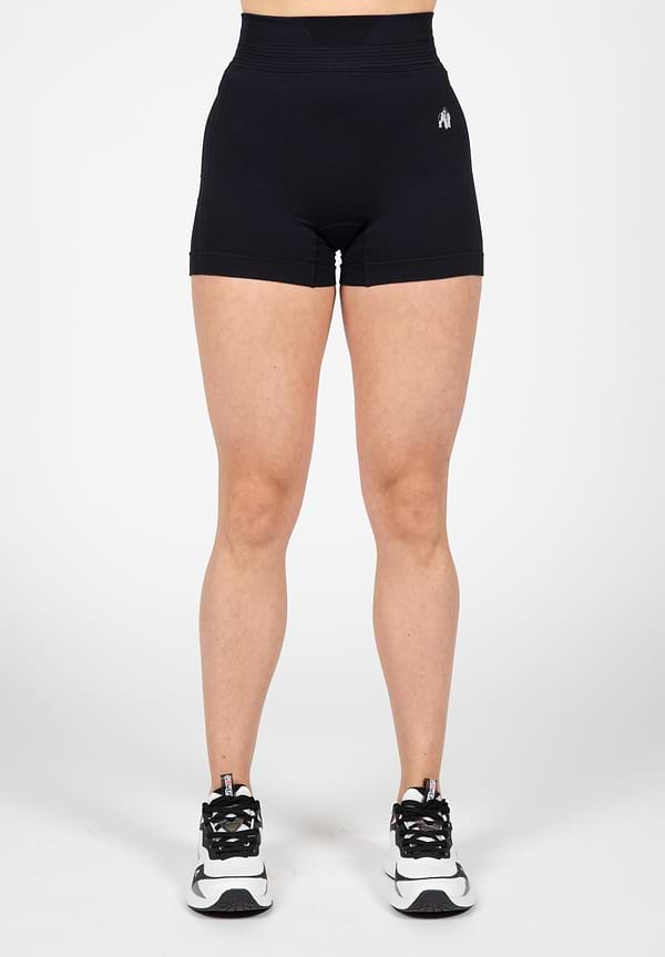 Gorilla Wear Whitney Seamless Shorts - Black