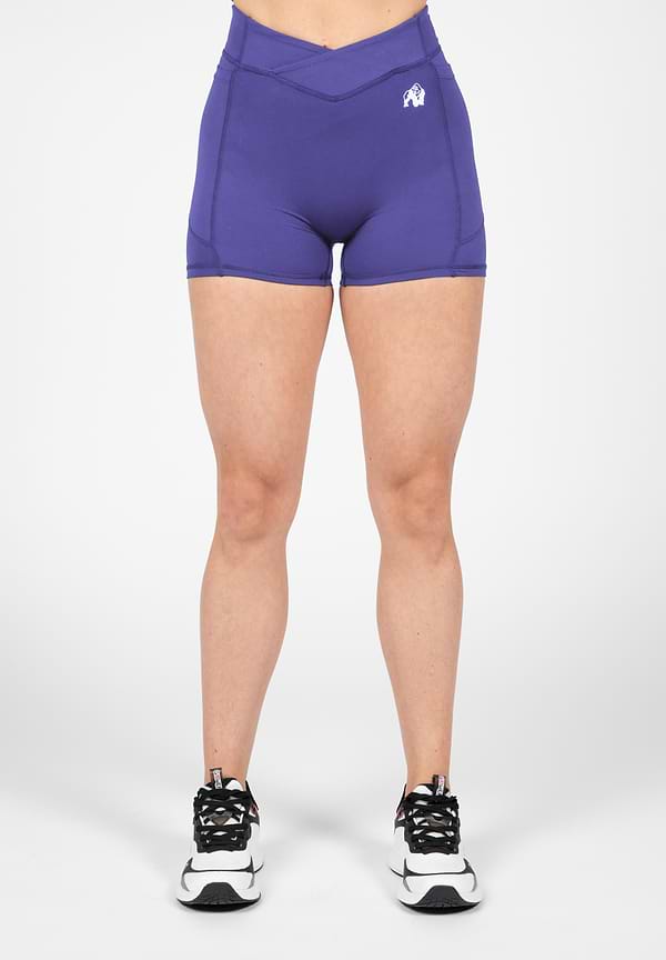 Gorilla Wear Willow Shorts - Navy/Purple